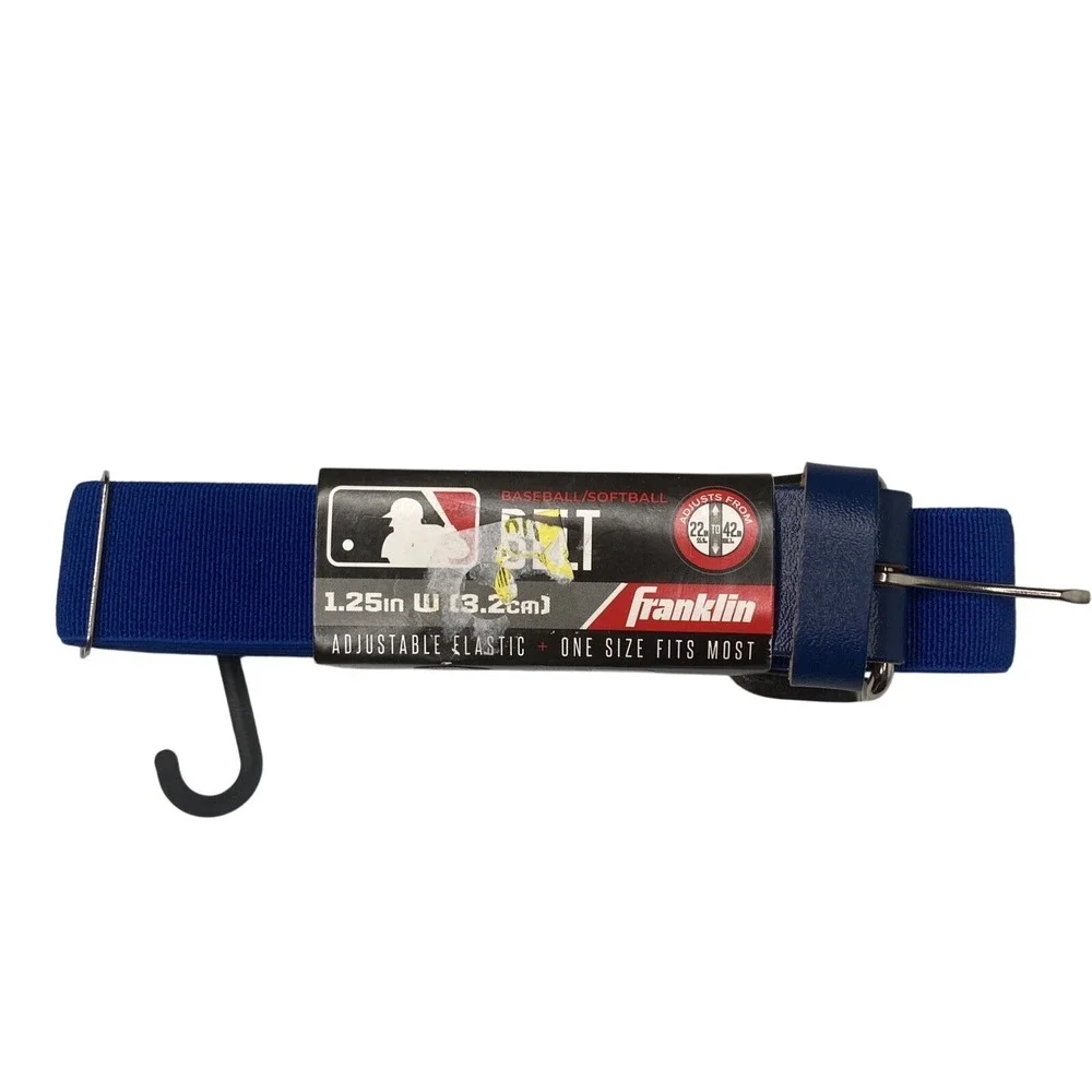 Franklin Sports Baseball Softball Belt Blue 1.25